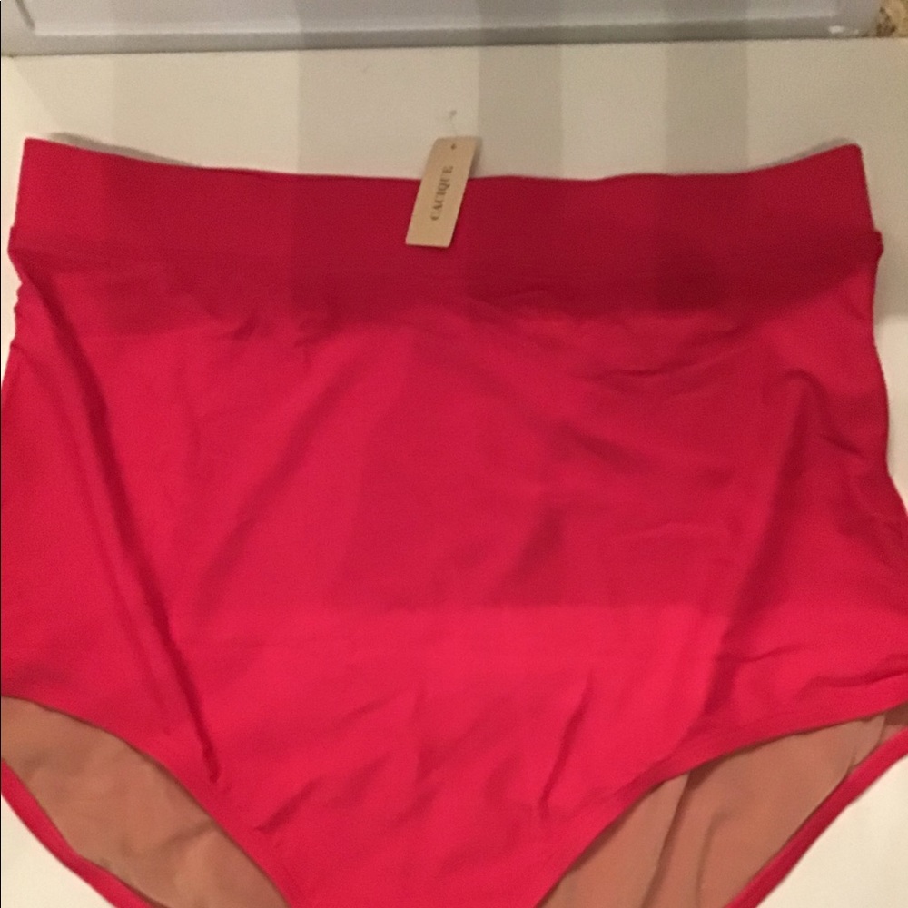 Cacique high waisted swim bottoms size 26 NWT